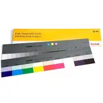 美國KODAK柯達專業色階卡校色卡+標準灰卡Q-13(2張入)校色板COLOR SEPARATION GUIDE & GRAY SCALE適商業攝影