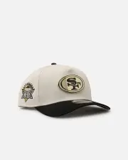 [New Era] New Era San Francisco 49ers 'Gold Medal Badge' 9forty A-frame Snapback White/black/green - Size ONE ONE White/Black/Gre