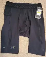 Under Armour Rush SmartForm Compression Tights Shorts Mens M NWT $70 1370316 001