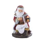 Miniature Figurine Santa Claus for w/ Lantern Decoration Fairy Garden Ornam