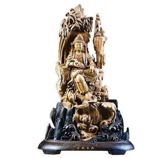 印度老山檀香木雕佛像佛祖彌勒佛觀音菩薩山水根雕實木關公工藝品