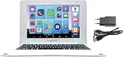 Lexibook LAPTAB® 10 Touch Screen Laptop for The Whole Family Learning Content and Fun Content Powered by Android™ Parental Control Ultra Thin and Lightweight LT10IT