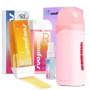 Roll on Wax Kit, Waxfans Wax Roller Kit for Hair Removal New