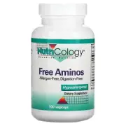 2 X Nutricology, Free Aminos, 100 Vegicaps