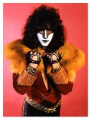 KISS: Eric Carr 1980's Awesome & Rare Backstage / Pose 8" x 10" Photo #1