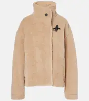 [Jacquemus] Jacquemus Fernando teddy jacket UK 10 beige