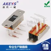 SSA-22K01 Transfer Sliding Switch 6-Pin 2-Gear 220V to 110V Plug-In Power Switch