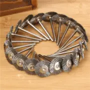 10Pcs Dremel Accessories 22mm Steel rotary brush for dremel Wire wheel Brushes