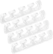 Baluue Versatile Nail Pack Silicone Toe Separators Toe Dividers for Women Men Nail Tools for Home
