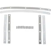 Memphis Shades Fats Windshield Hardware Straps (Polished) MEM0913