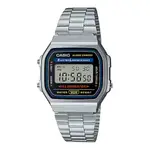 【CASIO 卡西歐】經典復古方形電子錶A168WA-1W