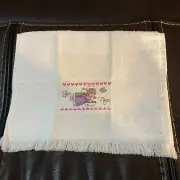 Completed Crosstitch fingertip towel Valentine’s Day Angel new
