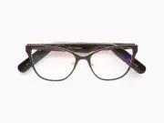 Lucyd Smart Sunglasses | Electra Model | Bluetooth Audio Glasses | Open Ear | Noise Canceling Wireless Mics| Narrow Size Blueshift - Transitional Blue