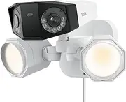 REOLINK 4K Camera for Security System, IP Outdoor Cam in 180 Degree Ultra-Wide Angle, Human/Vehicle/Pet Alerts, 1800 Lumen Floodlights, Two Way Talk, Duo Floodlight PoE