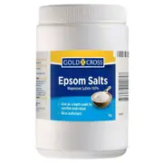 Gold Cross Epsom Salts 1kg