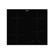 Chef 60cm 4 Zone Induction Cooktop - Black