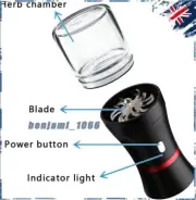 Mini Electric Grinder Spice Herb Grinder Electric USB-Rechargeable Portable Tool