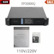 FP20000Q 4-Channels 110V/220V Power Amplifier 7000W 2Ohms Subwoofer Line Array