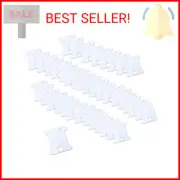 300 Pieces Plastic Floss Bobbins for Cross Cotton Thread Craft DIY Sewing Storag