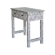 Mother Of Pearl Iridescent Serenade Console Table /desk