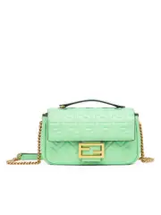 Fendi Baguette Chain Midi in Green
