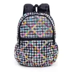 Mesh Backpack for Adults. Transparent See-Through Book-Bag for School Beach S...