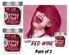 Jerome Russell PUNKY COLOUR Semi Permanent Hair Color - Red Wine ( 2 Packs )