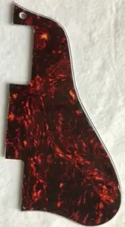 Fits Gibson ES-335 Guitar pickguard Scratch Plate Short,4 Ply Brown Tortoise