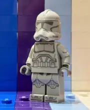GCC Statue Clone Trooper - LEGO Star Wars Custom Printed Minifigure
