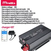 AC to DC SMART Charger 48V 10A Lithium Battery Charger for GEL Lead-Acid AGM LFP