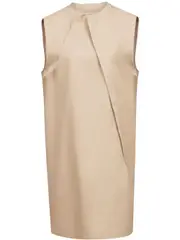 [Mm6 Maison Margiela] Mm6 Maison Margiela-Abito Con Maniche Ad Aletta E Piega-Donna 42 IT