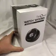 Diplomat Watch Winder Black Color Single Automatic with 4 MODES & AC Adapter NEW