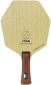 STIGA Table Tennis Hexagonal Racket Cyber ​​Shape All Round Classic (FLA)