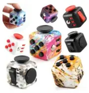 Fidget Cube Spinner Stress Relief Finger Hand Magic Toy Anxiety ADHD Adult Kids