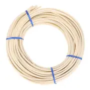 Round Reed Spline 85ft Cane Webbing Roll for Basket Weaving Wooden