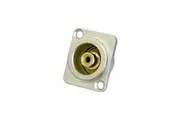 PD3208 RCA D Shell Socket Yellow Amphenol