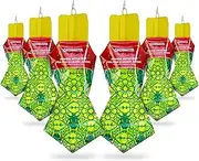 Catchmaster Japanese Beetle Traps Outdoor 6PK, Flying Insect Trap Bag with Dual Pheromone Food Lure, Hanging Bug Catcher for Backyard & Garden, Pest Control for Plants, Trees, Vegetables & Flowers