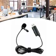 Lavalier Microphone Mini Clip On Lapel Microphone Condenser Mic Professional