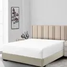 Extra Deep Fitted Sheet (22 Inches) Cotton-Polyester Blend 650 Thread Count