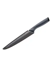 [Tefal] Fresh Kitchen Non-Stick Stainless Steel Slicing Knife 20cm in Grey