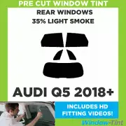 Pre Cut Window Tinting Film for Audi Q5 2018+ 35% Light Rear Car Tint Kit Tint