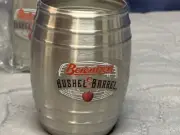 3 New Barrel Shot Glass Berenzen Bushel & Barrel 1 oz Drinking Barware Whiskey