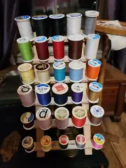 Wood Thread Stand No Thread