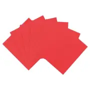 Foam Sheets Crafts 10x10 Inch 3mm EVA Craft Foam Paper Sheets Dark Red 6 Sheets