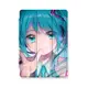 初音未來適用ipad10.2可愛保護套2021外殼air4三折10.5英寸2019/2020款9.7蘋果mini6平板8