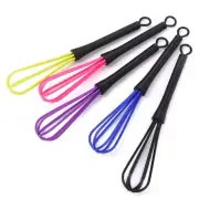 5 Pcs Egg Beating Whisk Paste Mini Silicone for Hair Color Plastic Child