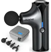 Mini Massage Gun, RENPHO Deep Tissue Percussion Muscle Massager Handheld Electri
