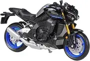 Alloy Racing Motorcycle Model 1:18 for Yamaha for MT-10 SP 2023 Diecasts Street Sports Motorcycle Model Collection Gifts Motorcycle Model with Steering Movable Stand