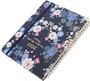 FOMIYES Spiral Notebook A5 Planner Schedule Daily Agenda Book Office Notebook for Students Teachers and Workers