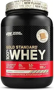 OPTIMUM NUTRITION Gold Standard 100% Whey Protein Powder, S'Mores, 929g